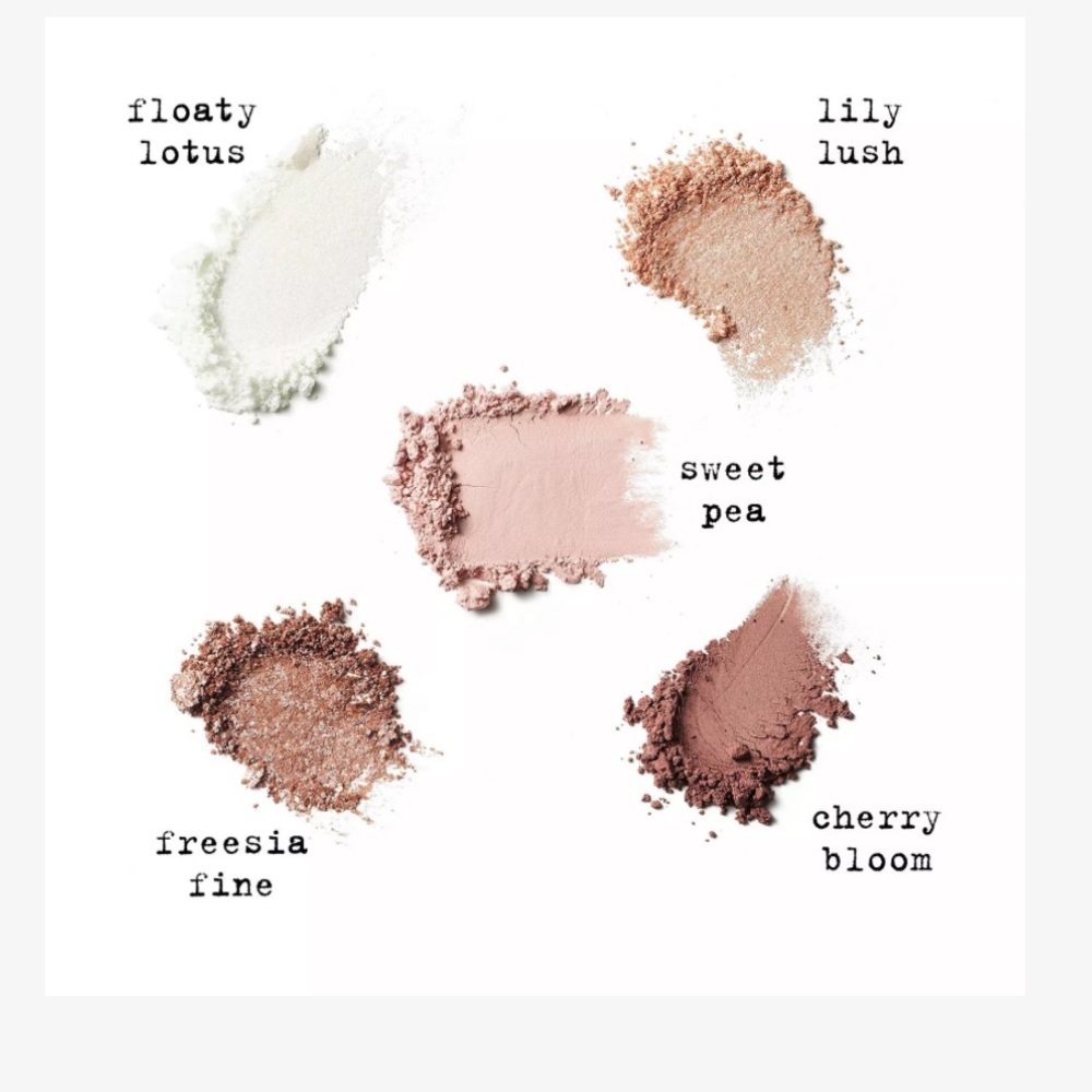 NIB Stila Pocket Play Shadow Palette Eyeshadows in Pretty Petal - Picture 2 of 4